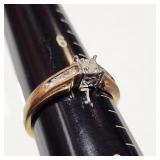 MC 10k Gold Ring Size 6 3/4