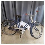 Flint Flyer bicycle fixed girls 24 Spring seat blu