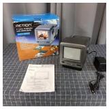 O2 Sansui Color TV 4 INCH AM/FM radio w/ car adapt