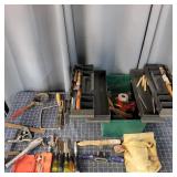 T4 30+Pc Wood chisels Tool box Squares