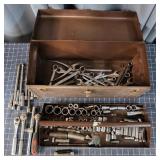 T4 30+Pc Kennedy Tool Box Ratchets sockets
