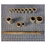 T2 14Pc S-K 15/16-1 5/8 3/4 drive sockets Proto 1