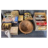 J3 15+Pc Cook books Scrap book kit wood bowl