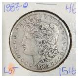 MC 1883 - O Morgan Dollar
