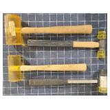 T2 6,8 &10 oz Hammers & Mallets Soft Face