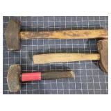 T2 2-3lb,1-4lb Cross Peen & Sledge Hammers