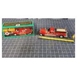 S2 TEXACO Fire truck bank 1998 Ertl Diecast
