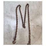 K2 3/8 Chain Log chains w / Hooks 12 FT