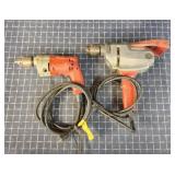 T2 2Pc Milwaukee 1/2 inch drills 1320 & K630