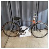 Tiger Bicycle Fixed speed Mens 26 Spring seat Blac