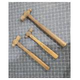 T2 3 Ballpeen  Hammers Wards Master & un Marked 12