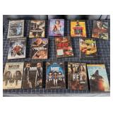 J2 14Pc Action / variety DVD movies Rated PG 13