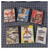 O2 6Pc PS2 Games XBOX PSP