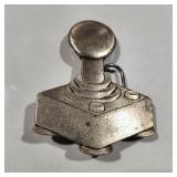 MC Joystick Belt Buckle Pewter