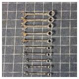 M3 10PC Ignition Wrenches Craftsman 3/16-7/16 `