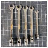 M3 5Pc Swival head Wrenches Snap-on Mteric