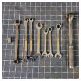 M3 9Pc Metric / SAE Wrenches MAC 1/2 Mac ratchet