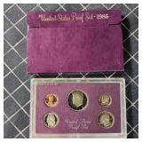 MC 1986 Proof set