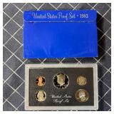 MC 1983 Proof set