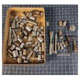 T2 60+Pc SAE/Metric 1/2- 3/8 drive sockets Swivels