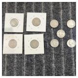 MC 9pc Buffalo / V Nickels