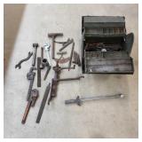 M3 25+Pc Pipe wrench tool box Torque wrench Hammer