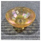 MC Carnival glass Bowl 8 inch across