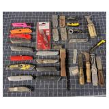 E3 32Pc Scrapers Utility knives Puttu knives