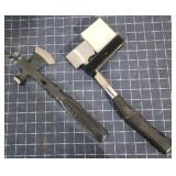 T2 2 Steel Shank Hatchets Rubber Grips