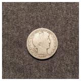 MC 1906 Barber half dollar Silver