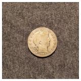 MC 1909 Barber half dollar Silver