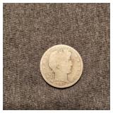 MC 1907 Barber half dollar Silver