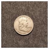 MC 1950 Franklin half dollar Silver