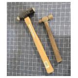T2 2 Ballpeen Hammers Vaughn 26oz, Other 10oz.