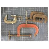 T2 5 C Clamps Willams 6" & Other 3"&4"