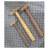 T2 3 Ballpeen Hammers 10,13 & 26oz