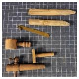 S2 6Pc barn beam pins Primitives Barrel taps Can o