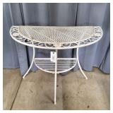 YD Semi-Circle Patio Table 20x32x39"