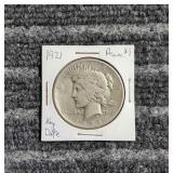 LB Peace One Dollar 1921 Silver