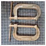 T2 2pc Hargrave c-clamps 6"