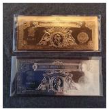 LB two Dollars Legal tender Platinum /Gold Legal t