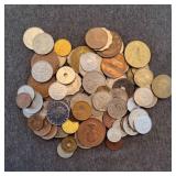 LB Foreign coins Another mixed foreign coin lot. W
