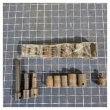 Q2 17Pc Adapter 1/2 Impact sockets Extentions