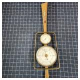 R2 Airguide Barometer Mid Century Modern