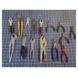 R2 15Pc Vise grips Pliers wire cutters