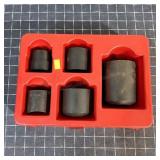 Q3 5Pc Snap-on Ball joint press adapters