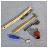 T2 5Pc Hole saw Wire brushes Scraper