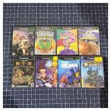 O2 8Pc Gamecube Nintendo Finding nemo Bowling