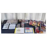 T4 17Pc Trading cards Nascar Note books