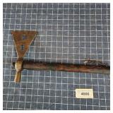 R2 Peace pipe tomahawk 16" long